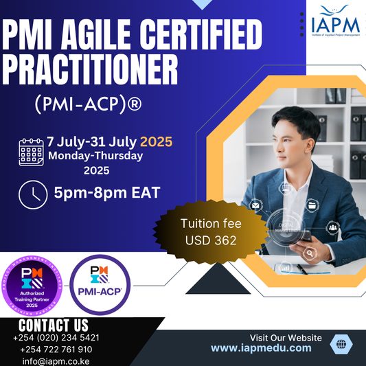 PMI Agile Certified Practitioner Test 1